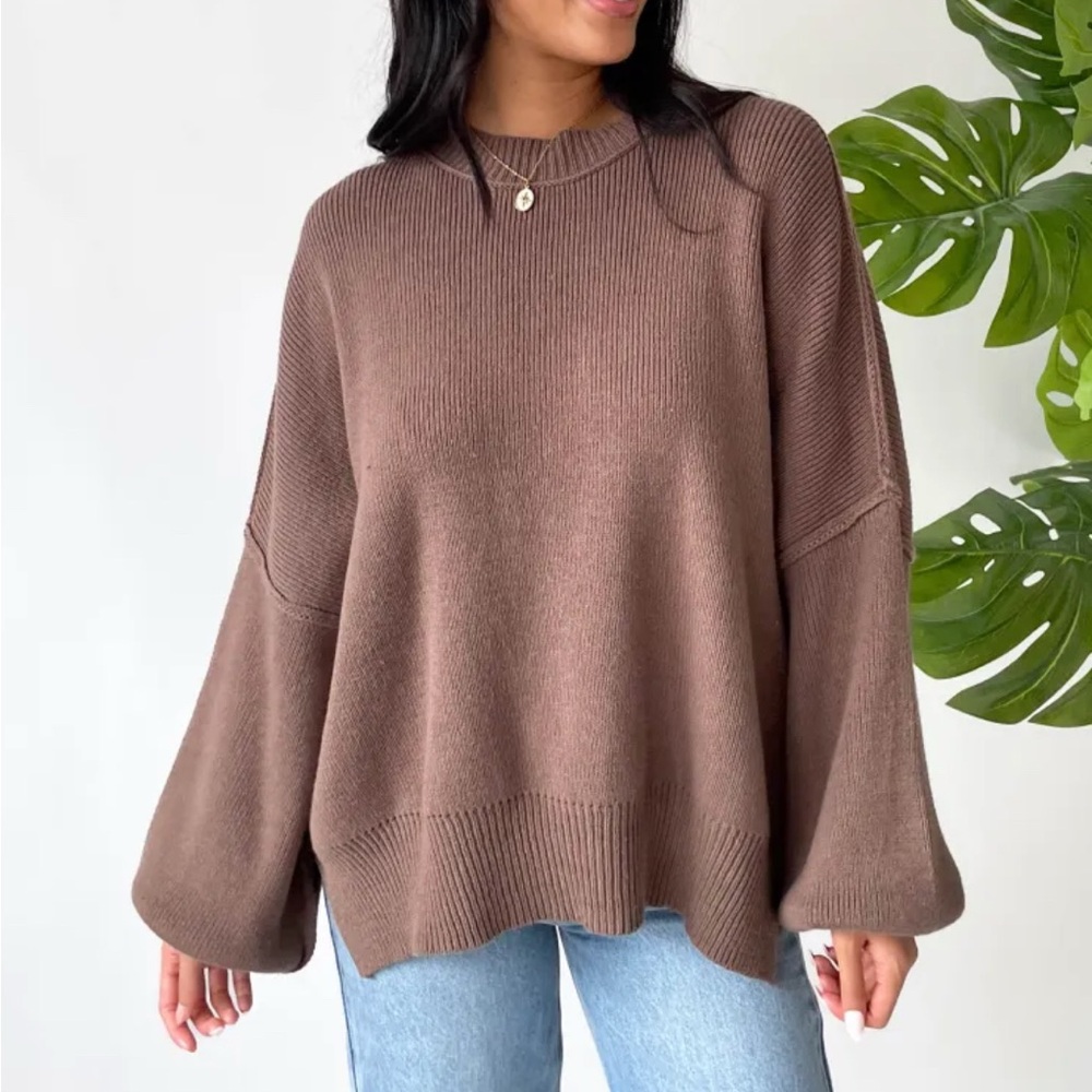 Grey Bandit Martha Sweater in Brown